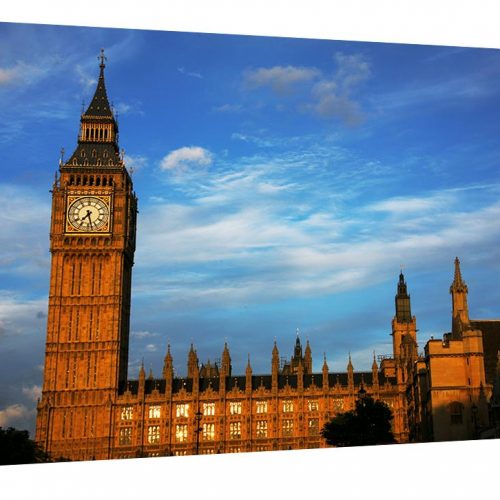 A stunning 20x26 museum quality canvas gallery wrap of an original photograph I took of Big Ben.