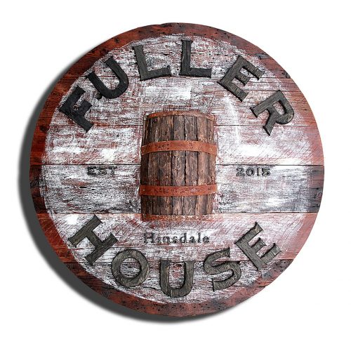 Personalized Bar sign for your home bar or establishment, distressed wood, antique, barn wood, recycled, European style, rustic, brown, tan,