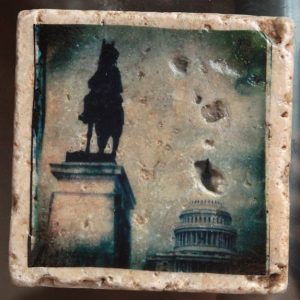 A stunning set of four 4x4 Glass Coasters or wall art, taken in Washington DC, that are sure to be a conversation piece on any coffee table.
