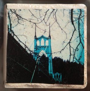 A stunning set of four 4x4 Glass Coasters or wall art  that are sure to be a conversation piece on any coffee table.