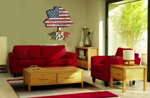 American flag tree with root flag of Mexico or country of your choice, USA, Heritage, Patriotic, United States, white blue, Latino, Mexican