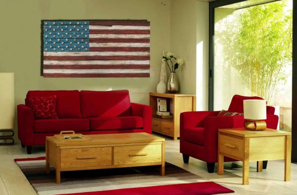 American Flag, Weathered Wood, One of a kind, 3D, Wooden, vintage, art, distressed, red, blue, white patriotic, wall art, USA, home decor