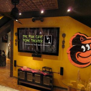 Baltimore Orioles Handmade distressed wood sign, vintage, art, weathered, recycled, Baseball, home decor, Wall art, Man Cave, orange, black