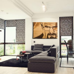 Breaking Bad 3D sculptured wall hanging wooden art.  Walter White, Heisenberg, wood, rustic, sepia, vintage, sculpture, home decor, brown
