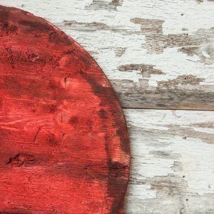 Handmade, Distressed Wooden Flag of Japan, vintage, art, Barn Wood, weathered, reclaimed, Japanese flag art, home decor, Wall art, recycled