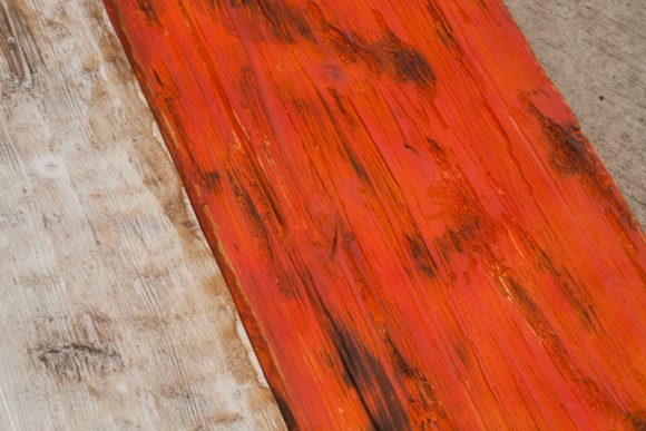 Irish flag, Weathered Wood One of a kind, Wooden, vintage, art, distressed, weathered, recycled, Orange, Green, home decor, Ireland, man cav