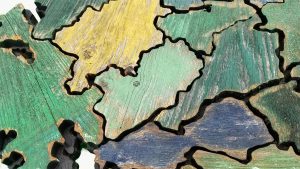Map of Ireland made from Reclaimed fencing, recycled, reclaimed wooden map, vintage, rustic fine art one of a kind Irish piece.