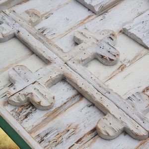 Maryland Flag, Extremely Limited White Edition, Weathered Wood One of a kind , Wooden, vintage, distressed, weathered, recycled, Baltimore