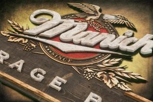Personalized Bar sign for your home bar or establishment, distressed wood, antique, barn wood, recycled, European style, rustic, brown, tan,
