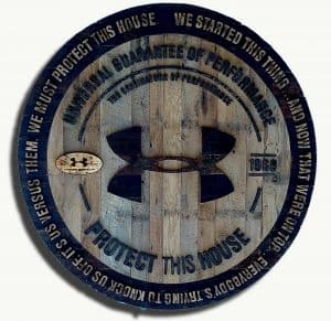 Personalized Bar sign for your home bar or establishment, distressed wood, antique, barn wood, recycled, European style, rustic, brown, tan,