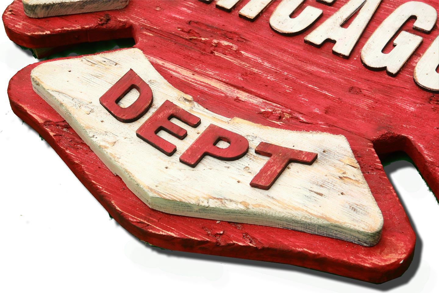 Personalized Maltese Fire Dept Sign Handmade reclaimed wood sign, vintage, art, recycled, Chicago Fire Department, Wall art, Man Cave, Red