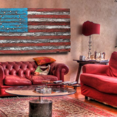 Weathered Wood One of a kind 3D original 13 colony American flag, Wooden, vintage, art, distressed, patriotic, United States, thirteen, red