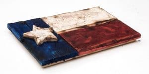 Weathered Wood One of a kind 3D Texas flag, Wooden, vintage, art, distressed, weathered, recycled, Texas flag art, red blue, home decor