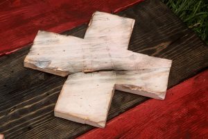 Weathered Wood One of a kind Amsterdam flag, Wooden, vintage, art, distressed, Dutch, recycled, Amsterdam flag art. Netherlands, red