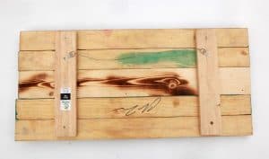 Weathered Wood One of a kind Chicago Flag,  vintage, art, distressed, weathered, recycled, Chicago flag art