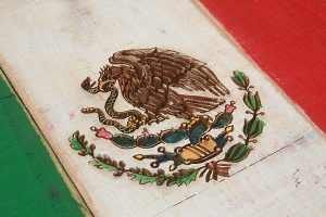 Weathered Wood One of a kind Mexico flag, Wooden, vintage, art, distressed, weathered, recycled, Mexican flag art. wedding