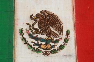 Weathered Wood One of a kind Mexico flag, Wooden, vintage, art, distressed, weathered, recycled, Mexican flag art. wedding