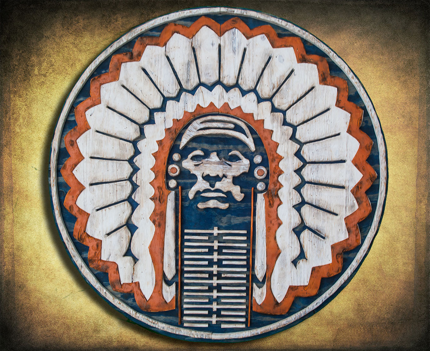 Illinois Fighting Illini: Original Oval Rotating Lighted Wall Sign