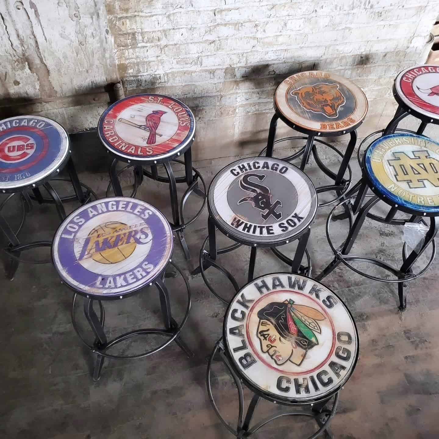 Custom bar stools