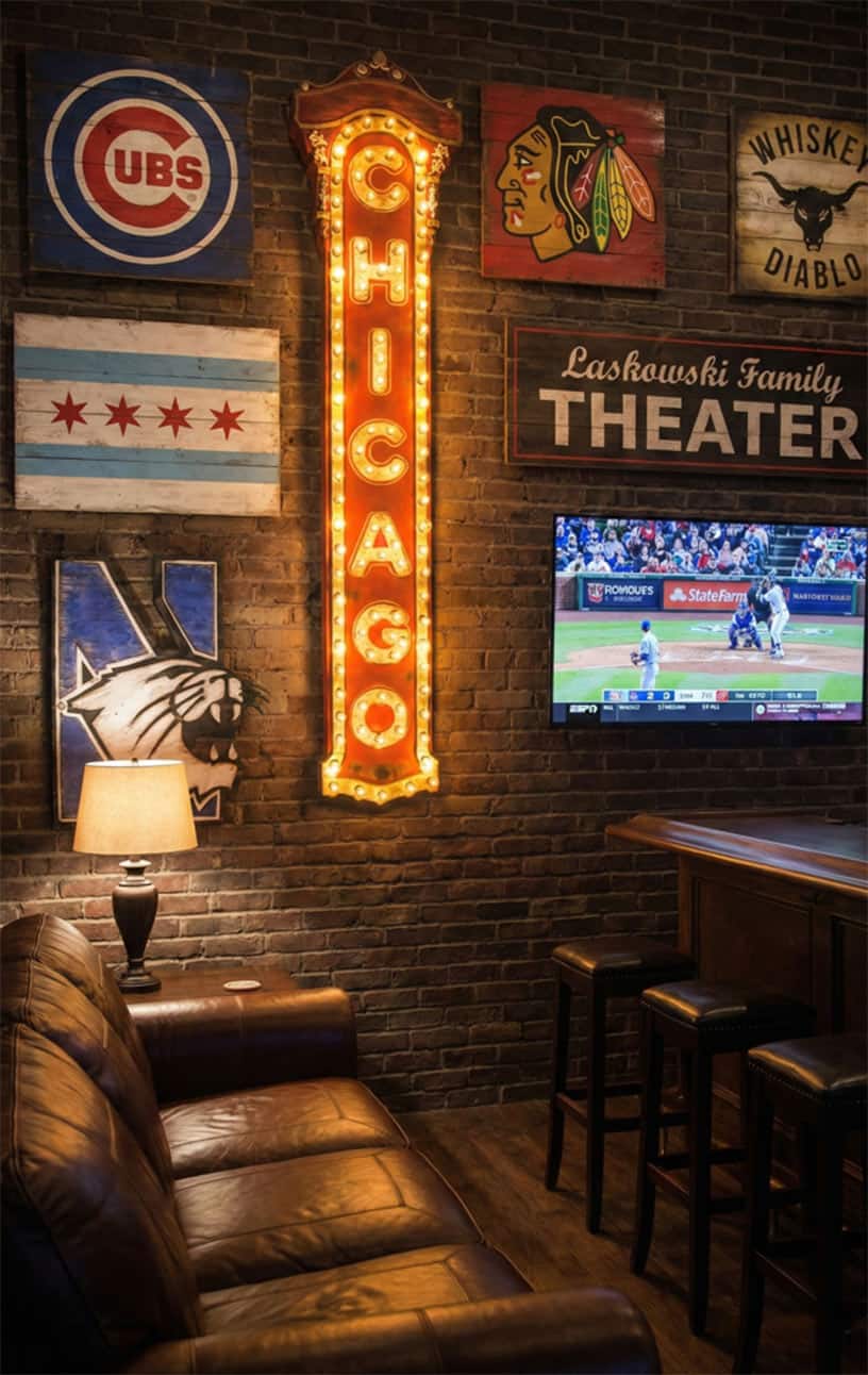 Custom marquee lighting